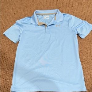 Under Armour kids Sky Blue Polo Shirt